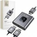 Tech-Protect HB07 HUB Adapter 2in1 HDMI 4K 60HZ - gray Tech-Protect HB07 HUB Adapter 2in1 HDMI 4K 60HZ - gray