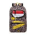 Rivacase Erebus 33,8 cm (13.3") Reppu Beige, musta, Keltainen