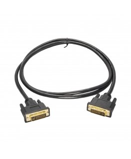 Akyga AK-AV-02 DVI cable 1.8 m DVI-I Black