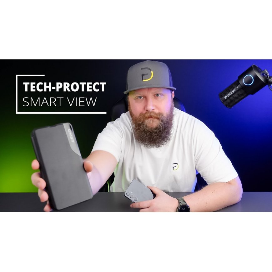 TECH-PROTECT SMART VIEW XIAOMI REDMI 12 BLACK