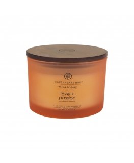 Chesapeake Bay Love & Passion восковая свеча Круглый Грейпфрут, Манго Оранжевый 1 шт