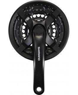 Shimano FC-TY501 vändakomplekt, 170 mm 42/34 / 24T, 6-8 aastat, ketikaitsega