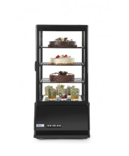 Hendi 233658 commercial refrigerator / freezer Display case refrigerator 78 L Freestanding