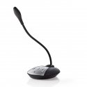 Nedis MICDU100BK mikrofon Must, Hall Sülearvuti mikrofon Nedis MICDU100BK mikrofon Must, Hall Sülearvuti mikrofon