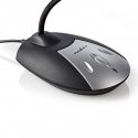 Nedis MICDU100BK микрофон Черный, Серый Микрофон для ноутбука Nedis MICDU100BK микрофон Черный, Серый Микрофон для ноутбука