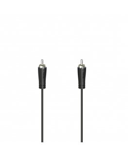 Hama 00205098 audio cable 1.5 m RCA Black