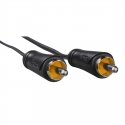 Hama 00205098 audio kabelis 1,5 m RCA Melns Hama 00205098 audio kabelis 1,5 m RCA Melns