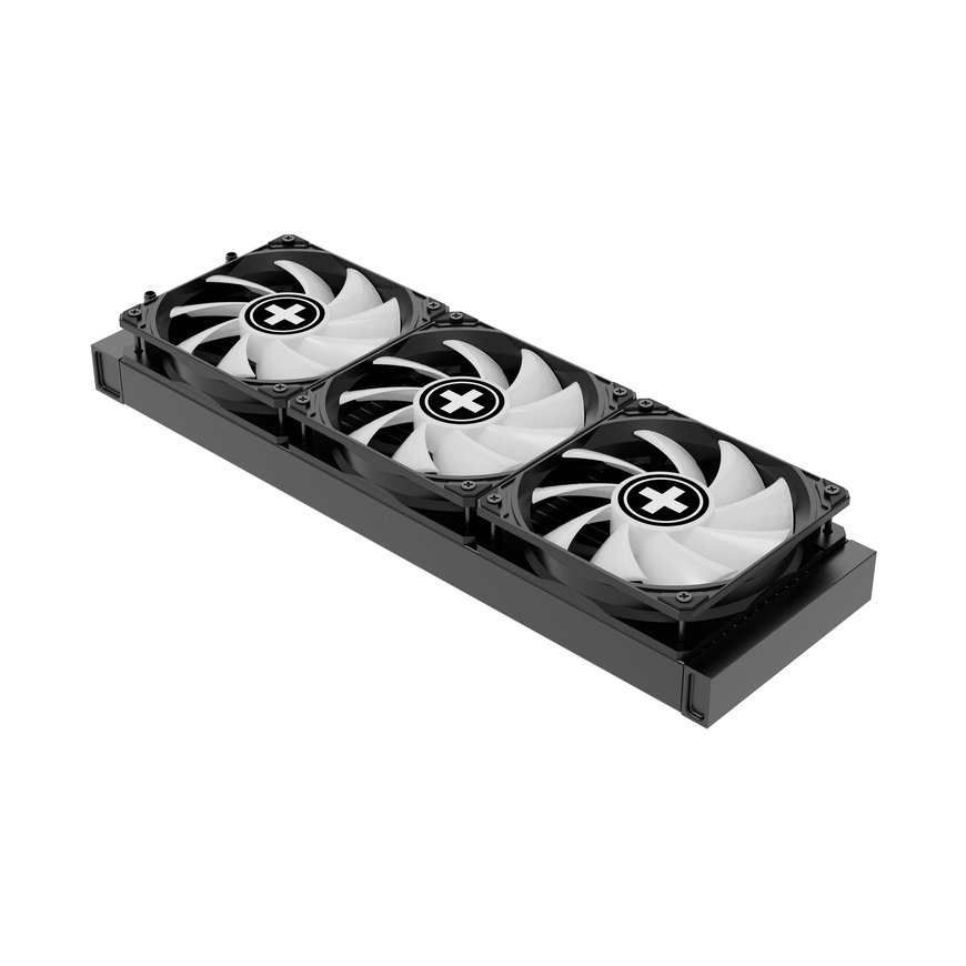 Xilence XC997 Tietokoneen jäähdytysjärjestelmä Suoritin Nestejäähdytyspakkaus 12 cm musta 1 kpl – 5