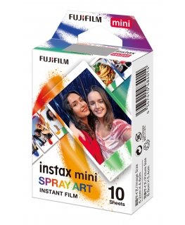 Fujifilm Instax MINI Spray Art Film Daudzkrāsains