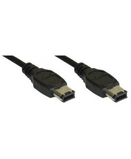 InLine FireWire M-M 5m 6-p musta