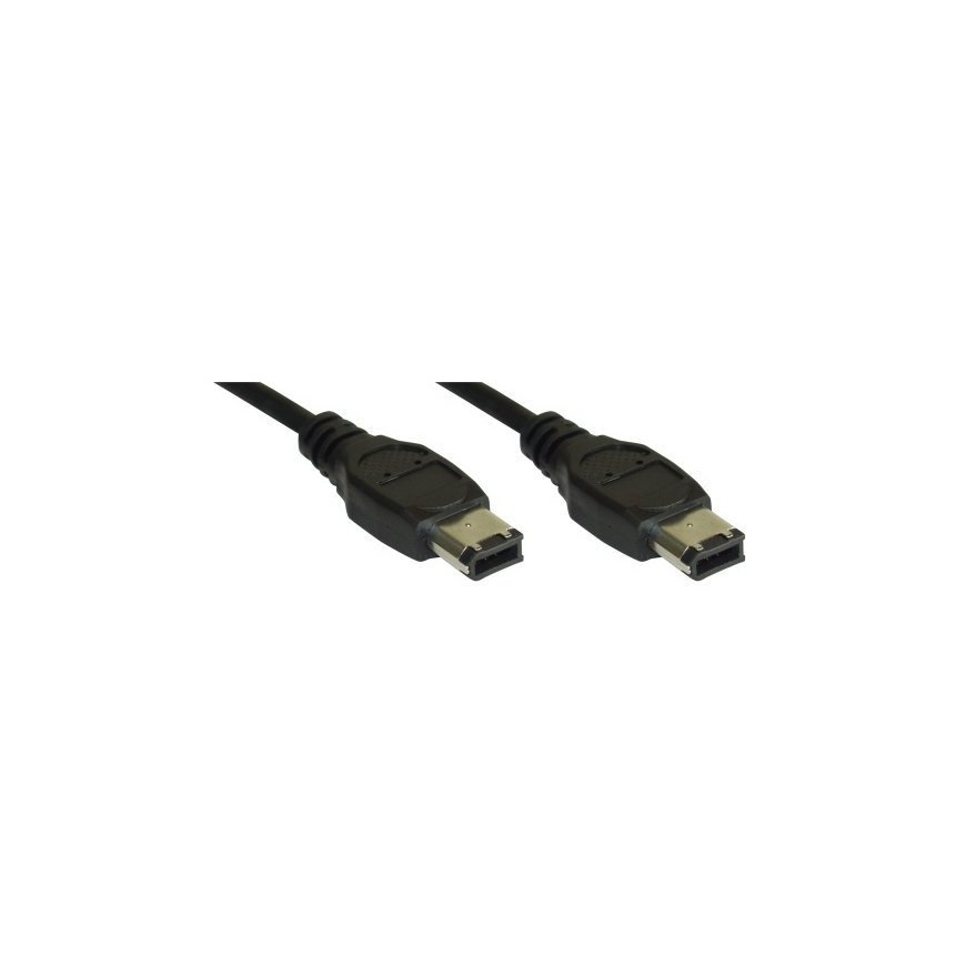 InLine FireWire M-M 5m 6-p Melns