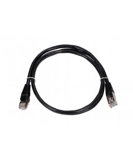 Extralink EX.7607 võrgukaabel Must 1 m Cat5e F/UTP (FTP)
