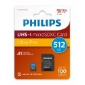 Philips FM51MP65B/00 mälukaart 512 GB MicroSDHC UHS-I Klass 10 Philips FM51MP65B/00 mälukaart 512 GB MicroSDHC UHS-I Klass 10