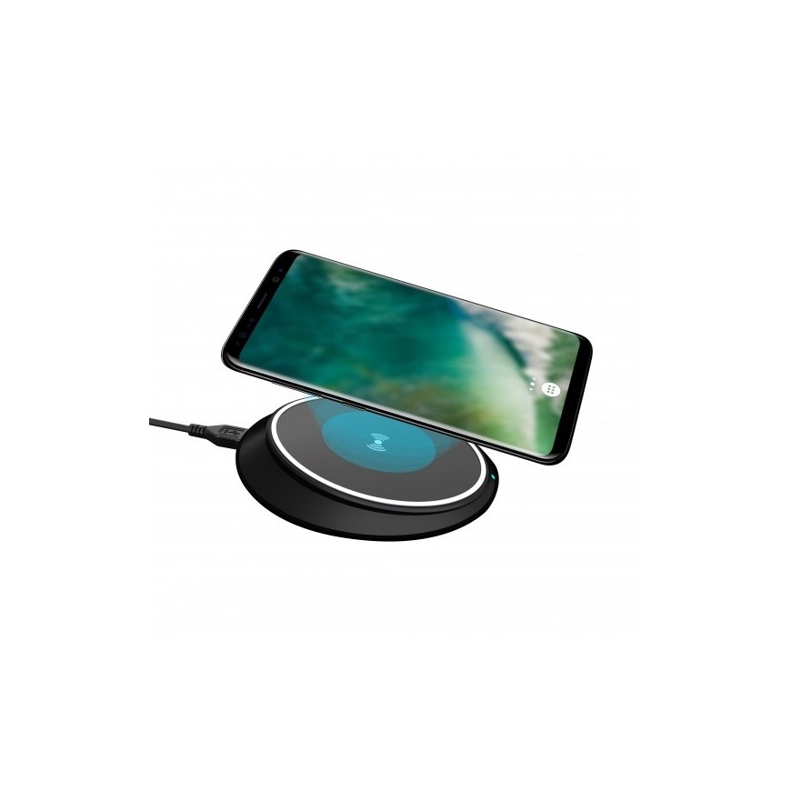 Xqisit 31442 mobile device charger Smartphone Black USB Wireless charging Fast charging Indoor – 4