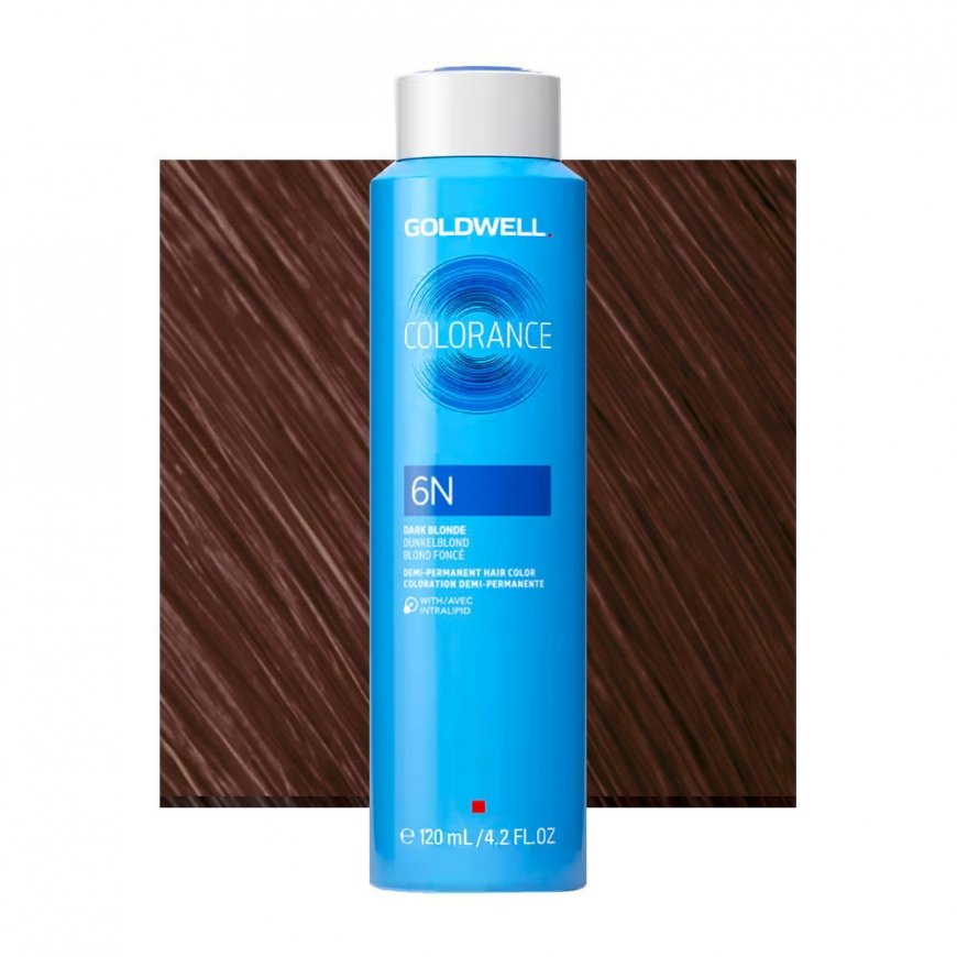 Semi-permanent shade Goldwell COLORANCE Nº 6N 120 ml