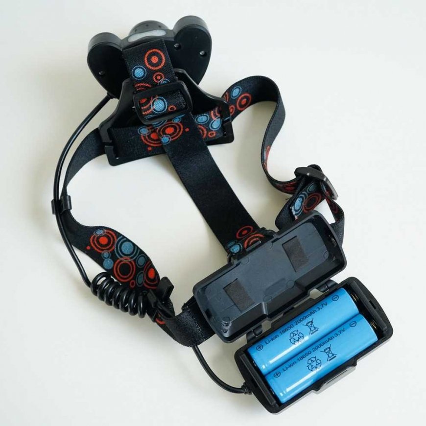 Tiross Rechargeable Headlamp 10W CREE LED + 2x1W COB LED, Focusable Beam – 5