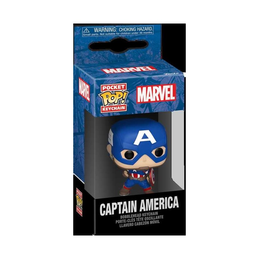 FUNKO POP! Keychain: Marvel - Captain America – 2