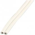 Deltaco 15113 audio cable 25 m White Deltaco 15113 audio cable 25 m White