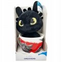 Dreamworks Animation Soft Toy How to Train Your Dragon Toothless Mug, 18cm