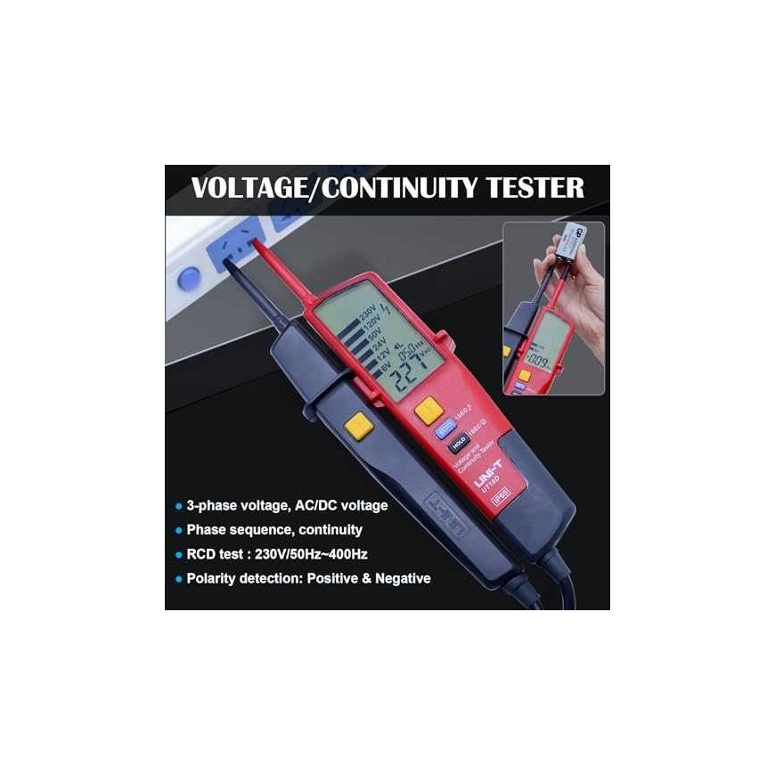 Uni-Trend Voltage tester UT18D CATIII CATIV