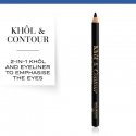Bourjois Khôl & Contour eye pencil 1,2 g „Kohl“ dažai 02 Ultra Black Bourjois Khôl & Contour eye pencil 1,2 g „Kohl“ dažai 02 Ultra Black