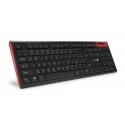 Connect IT CKB-3000-CS keyboard Universal RF Wireless Black, Red Connect IT CKB-3000-CS keyboard Universal RF Wireless Black, Red