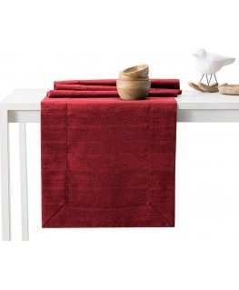 AmeliaHome TCLOTH/AH/VESTA/BRD/CLARET/30X80