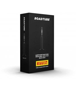 Tube Pirelli ROADTUBE, 23/30-622, Presta RVC 80mm, Black w/ black valve