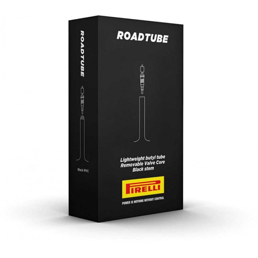 Putki Pirelli ROADTUBE, 23/30-622, Presta RVC 80mm, Musta mustalla venttiilillä