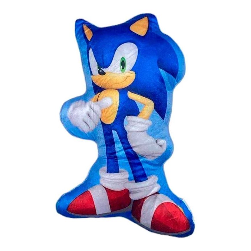 Sega Cushion muotoinen 35cm Sonic blue S24 – 3