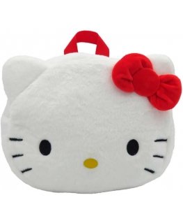 Cyp Brands Hello Kitty face plush backpack 24cm