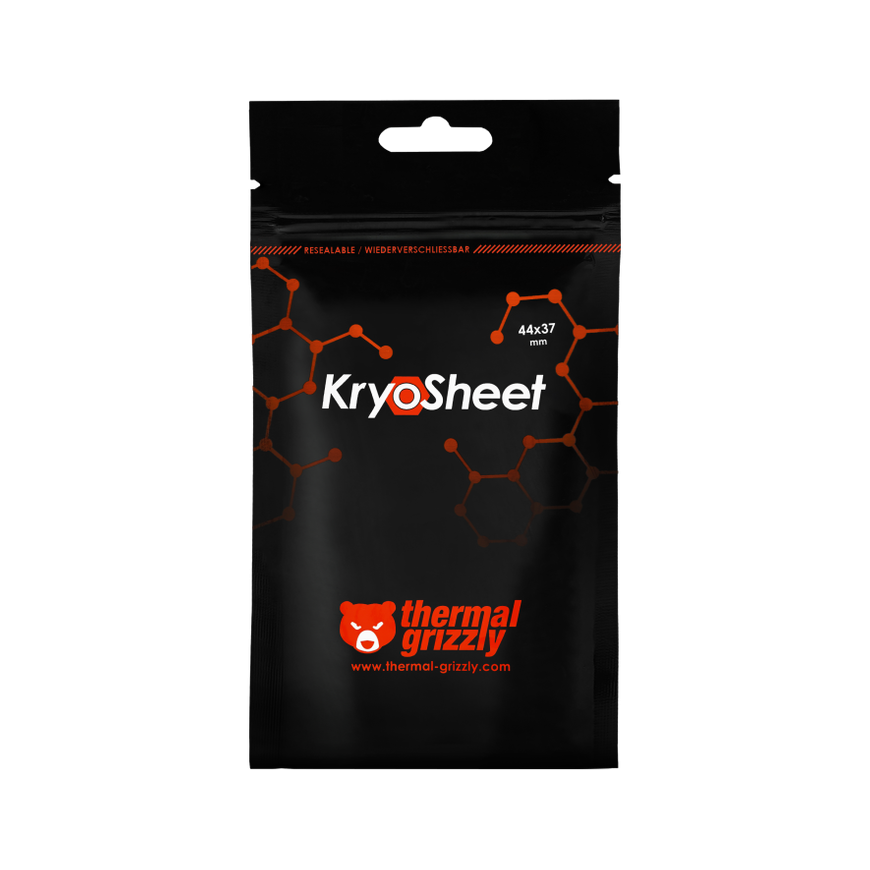 Thermal Grizzly KryoSheet Wärmeleitpad - 44 x 37 mm – 4