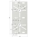 TST MOUNTING PANEL BM-130X280 DOUBLE TST MOUNTING PANEL BM-130X280 DOUBLE