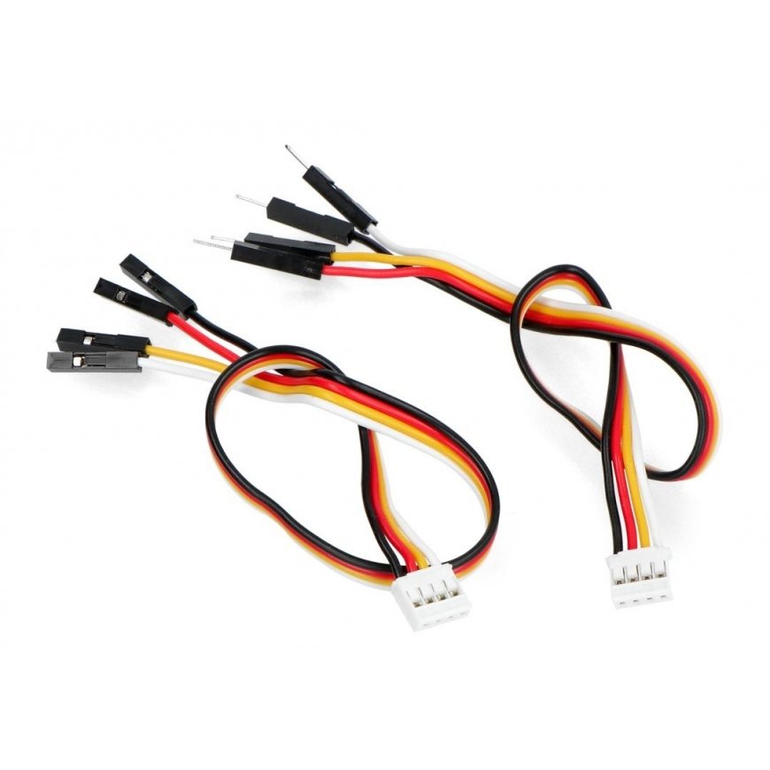 M5Stack Grove - 5 kpl paria 4 pin 2mm johtosarja - kanta/nasta 2,54mm 20cm johdot – 2