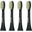 Toothbrush 4Swiss Daily Clean nozzle Black 4 pcs.