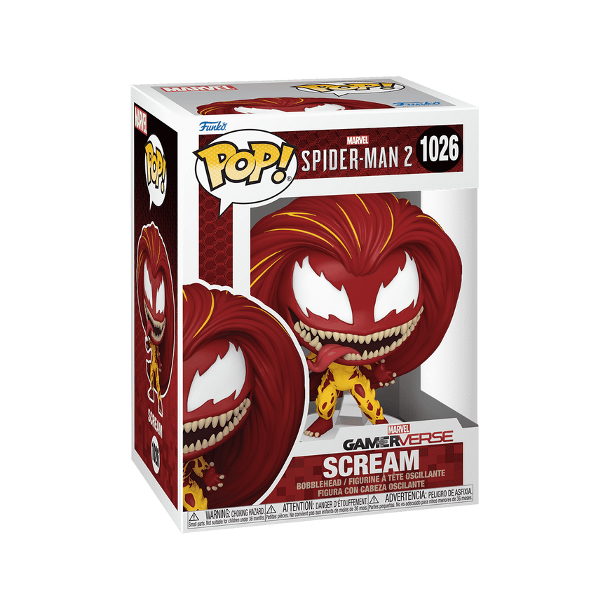 FUNKO POP! Vinilinė figūrėlė: Marvel: Spider-Man 2 - Scream