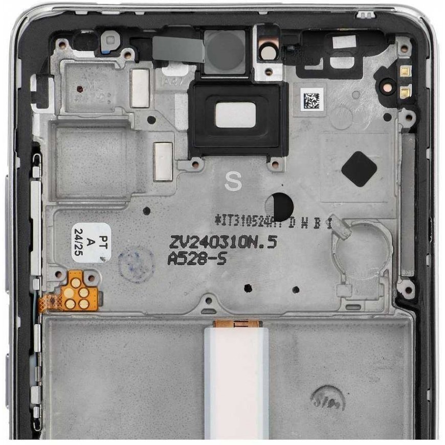 ServicePack LCD-näyttö SAMSUNG A52S 5G A528B GH82-26861D valkoinen – 3