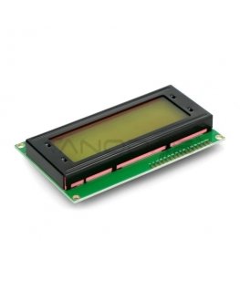 LCD display 4x20 characters green - justPi