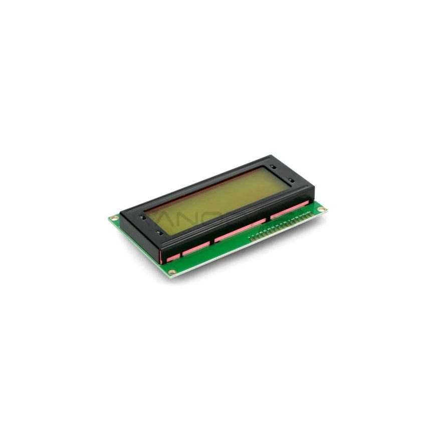 LCD display 4x20 characters green - justPi