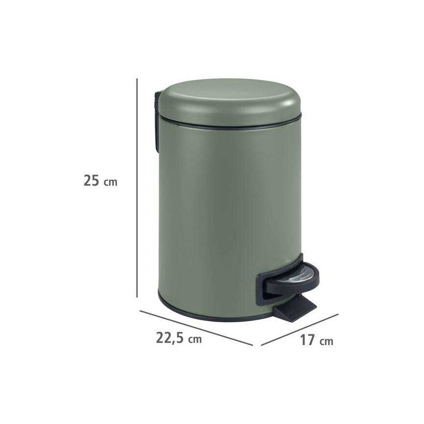 Waste bin LEMAN, 3 l, WENKO – 5