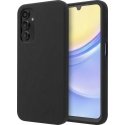 Dėklas FoneKit Liquid Silicone -suojakuori, Samsung Galaxy A55, musta