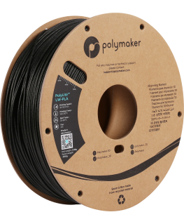 Polymaker PolyLite LW-PLA - 0.8kg - 1.75mm - Bright Green