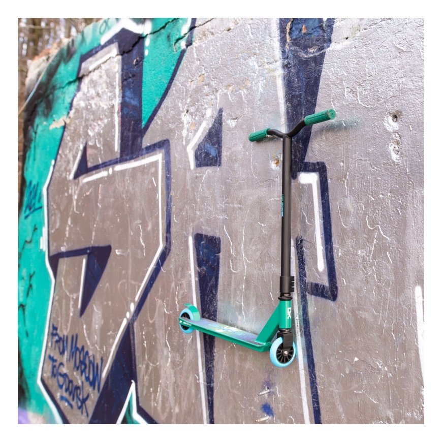 Stunt scooter SOKE GO! green-blue – 3