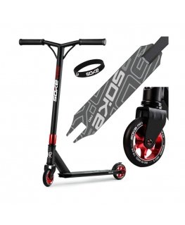 Trick scooter SOKE PRO, black-red-grey