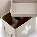 Zeller Present 19240 storage box Rectangular Metal Beige, White Zeller Present 19240 storage box Rectangular Metal Beige, White