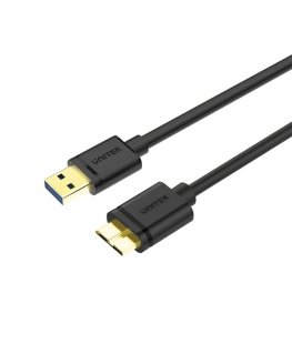 UNITEK Y-C461GBK USB cable USB 3.2 Gen 1 (3.1 Gen 1) 1 m USB A Micro-USB B Black