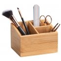 WENKO 23916100 bathroom storage container Wood Bamboo Bathroom organizer