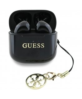Słuchawki TWS Guess Glossy Effect Printed Classic Logo &