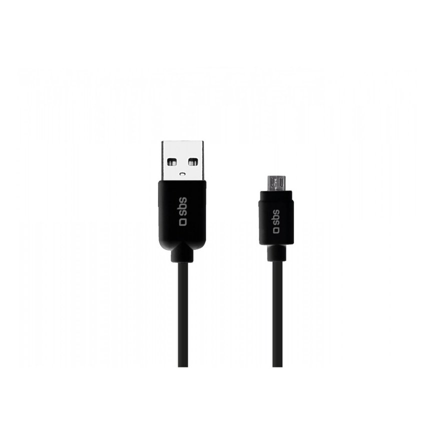 SBS 1m USB2.0/MicroUSB USB kabelis