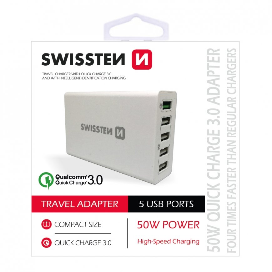 Swissten PDPSW111G PDA/mobīlo telefonu lādētājs Universāls